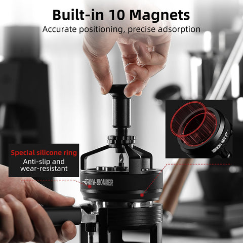 Anillo de silicona antideslizante para agarre seguro con MHW-3BOMBER