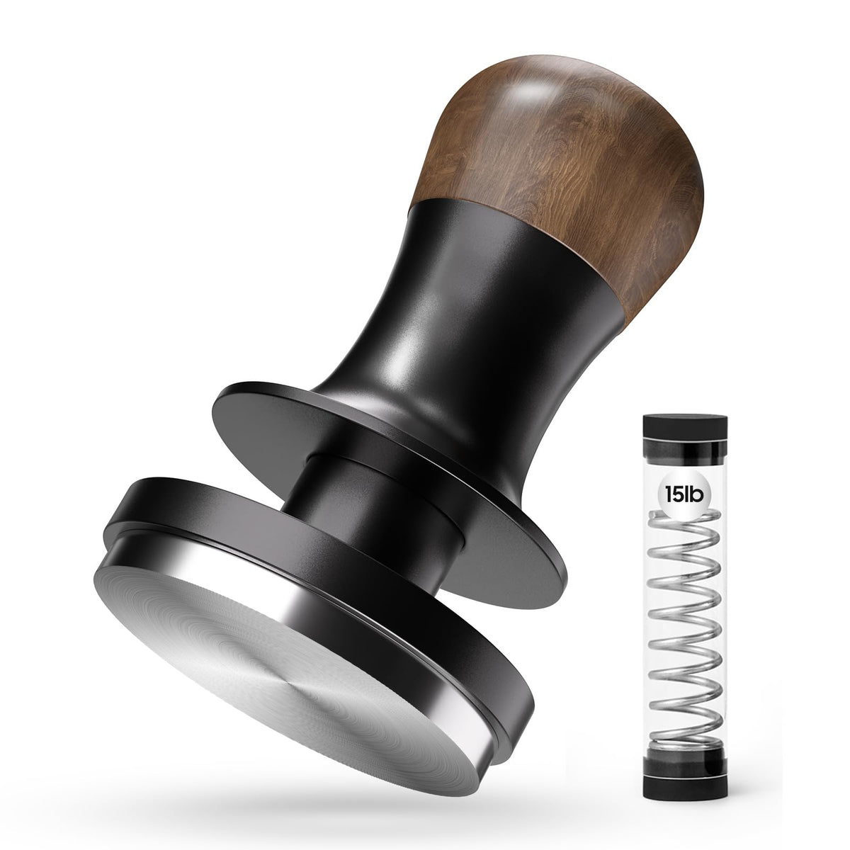 MHW-3BOMBER empunadura-madera-ergonomica para agarre cómodo durante el tamping