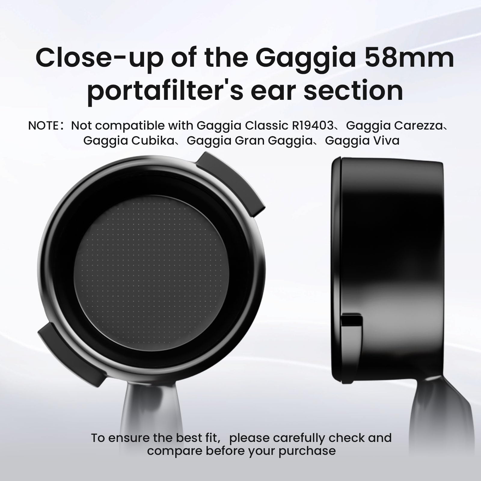Filtro de precisión 58mm con orificios 0.3 mm para extracción uniforme
