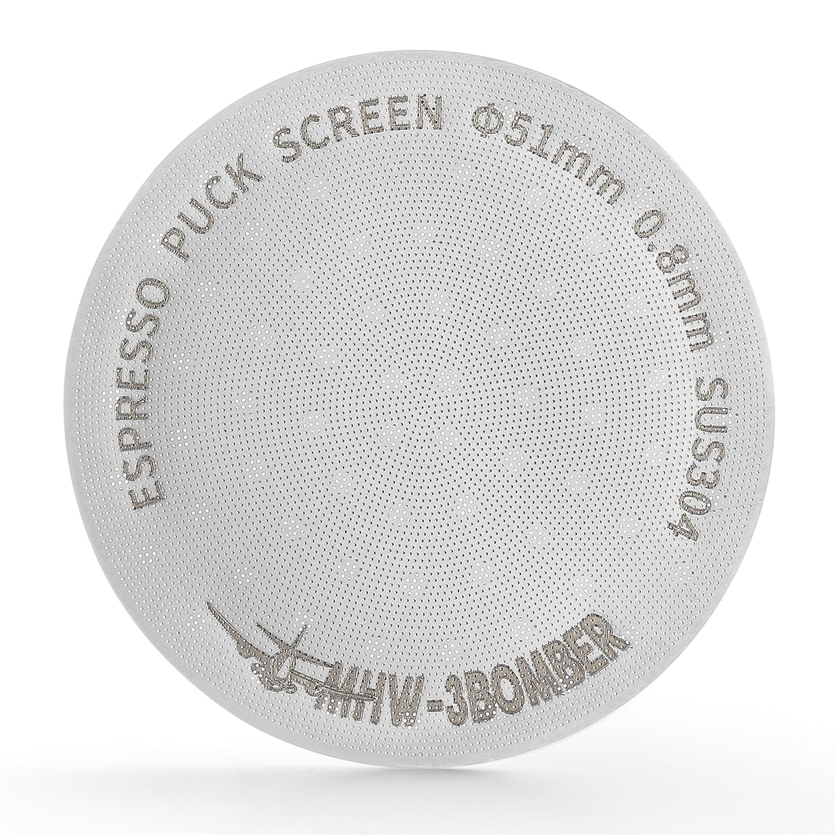 MHW-3BOMBER pantalla de filtro para espresso de 51 mm, facilita limpieza