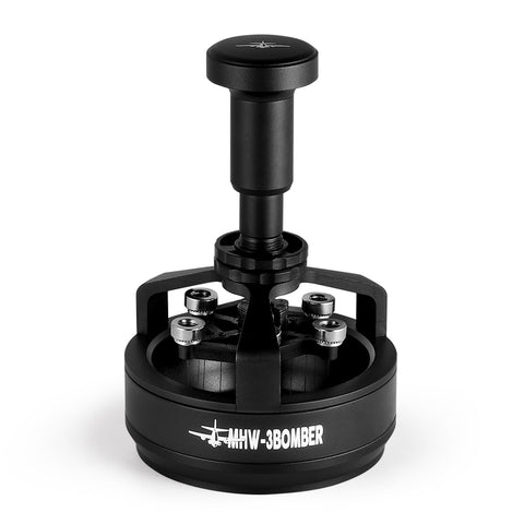 La base magnetica de la MHW-3BOMBER WDT mantiene estable la distribucion