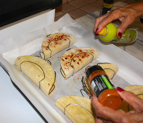 Mi Taco Stand: acero inoxidable seguro para alimentos