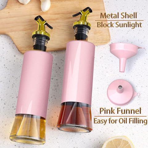 Diseño rosado y dorado de MIAOER que decora la encimera.