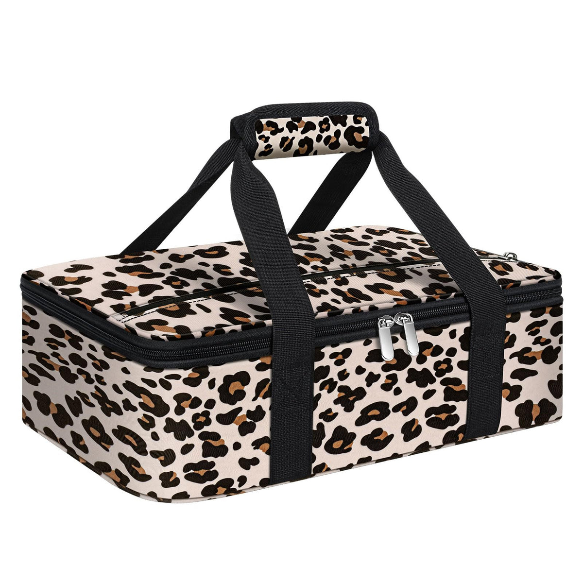 Bolsa MIAOJIE con exterior espacioso para transportar cazuelas 9x13 con comodidad.