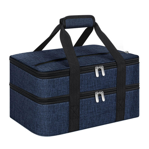 MIAOJIE bolsa-cazuela con aislamiento doble, ideal para mantener caliente la comida al exterior