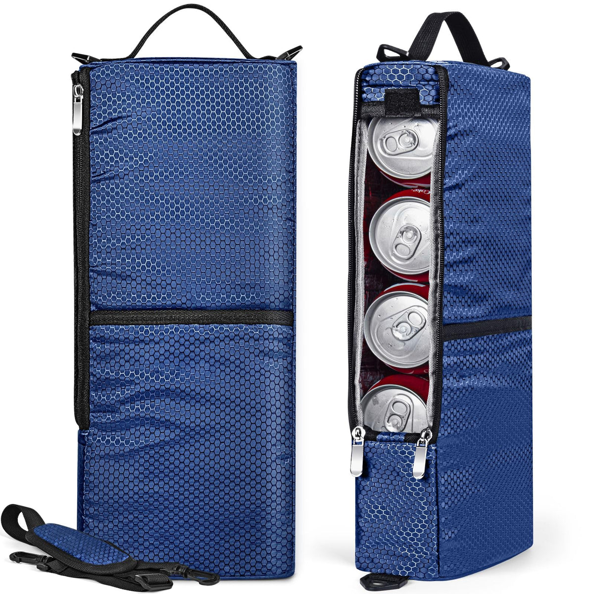 MIAOJIE bolsa enfriador golf para 6 latas, bebidas frías en el campo