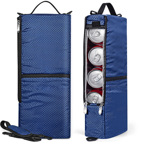 MIAOJIE bolsa enfriador golf para 6 latas, bebidas frías en el campo