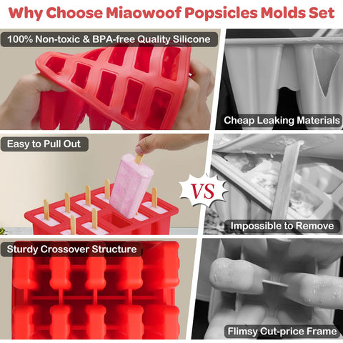 Bolsas para paletas Miaowoof para porciones individuales