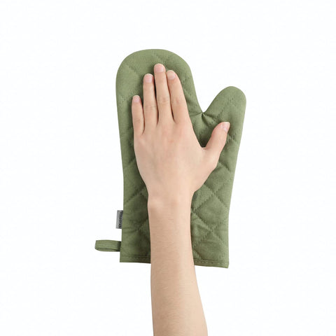 Fundas para ollas M MIAOYAN verdes 7x7, protección al manipular utensilios.