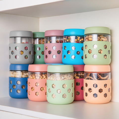 MICEBAY tarro práctico para comidas para llevar y almacenamiento ordenado.