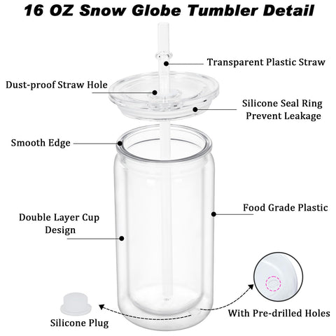 Tapón de silicona Micellwuu para vaso de nieve, evita fugas