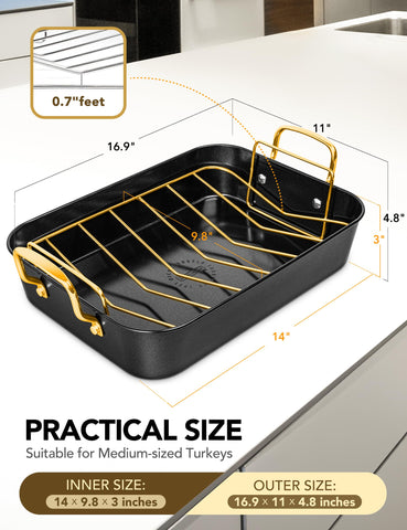 MICHELANGELO apta para horno hasta 600°F para resultados versátiles.