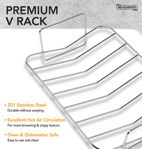 MICHELANGELO diseño con mangos amplios para maniobrar con guantes.