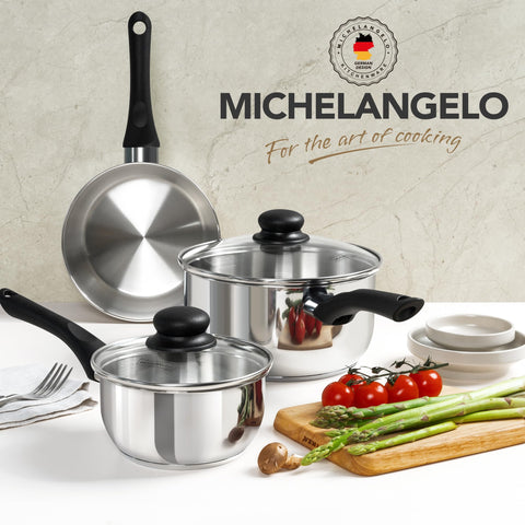 Apto para lavavajillas MICHELANGELO, limpieza rápida y sencilla.