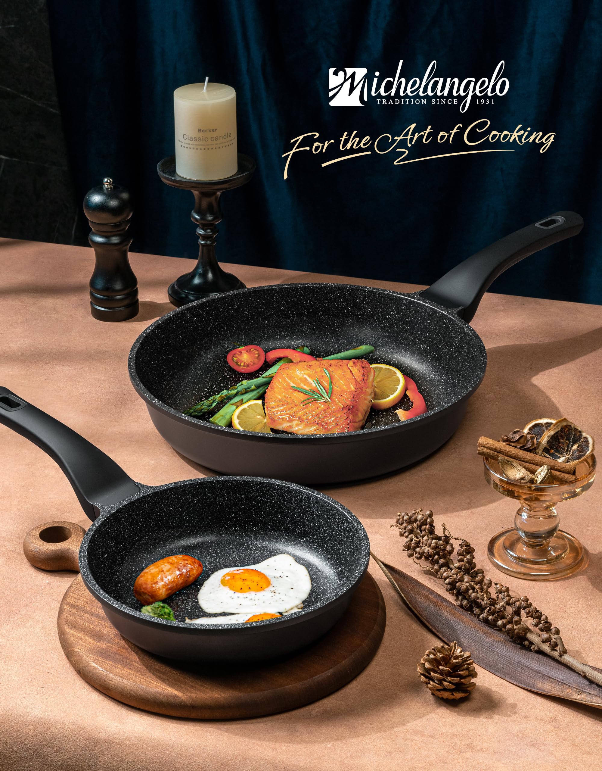 Sartén MICHELANGELO diseño moderno para tu cocina.