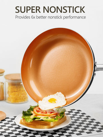 MICHELANGELO sartén grande para inducción, cocina uniforme y eficiente en cualquier cocina
