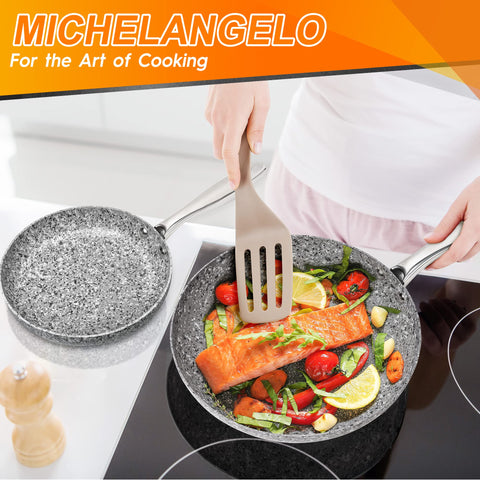 MICHELANGELO sarten sin PFOS PFOA, cocina más limpia y segura