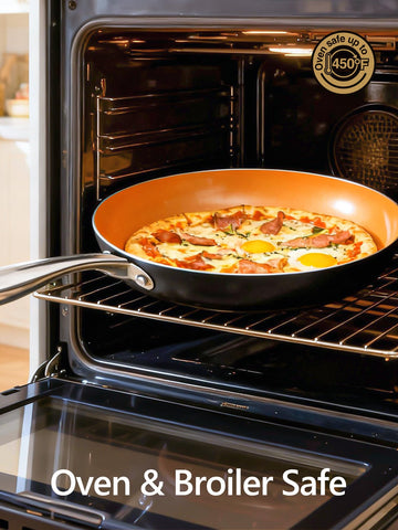 MICHELANGELO superficie antiadherente facilita limpieza rápida tras cocinar