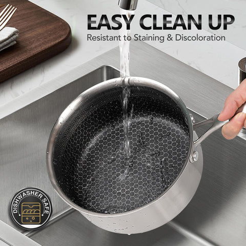 MICHELANGELO tapa de vidrio permite vigilar progreso sin abrir