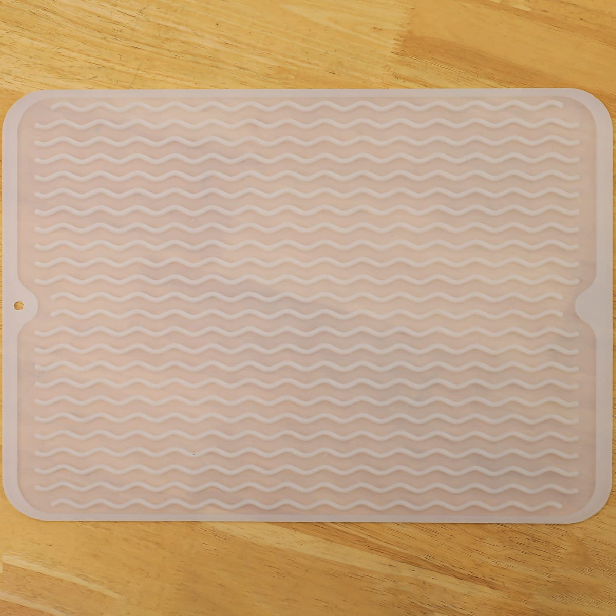 MicoYang alfombrilla secado silicona cocina, uso múltiple para encimeras y fregaderos.