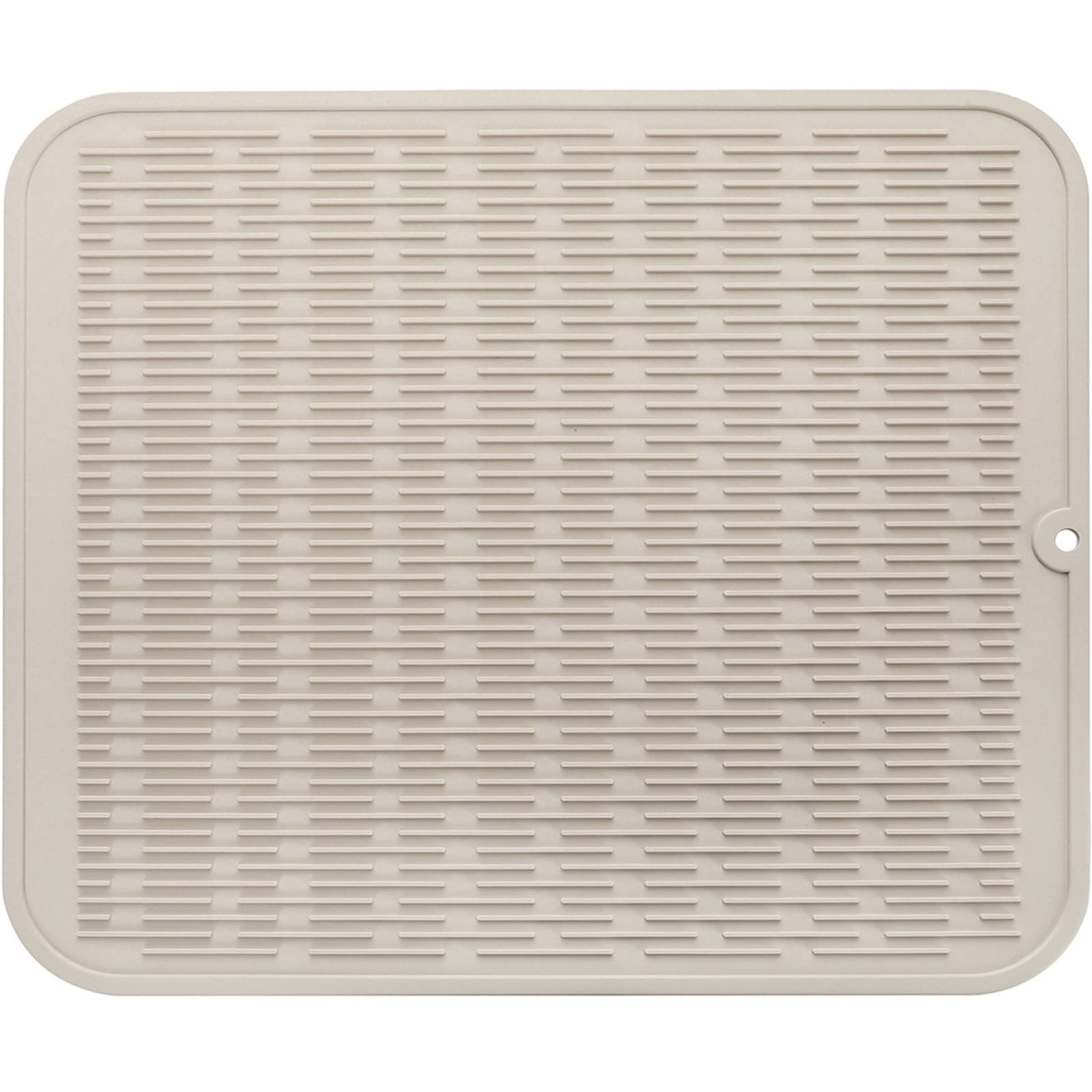 Esterilla de silicona MicoYang para secado de platos, superficie suave y absorbente.