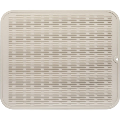 Esterilla de silicona MicoYang para secado de platos, superficie suave y absorbente.