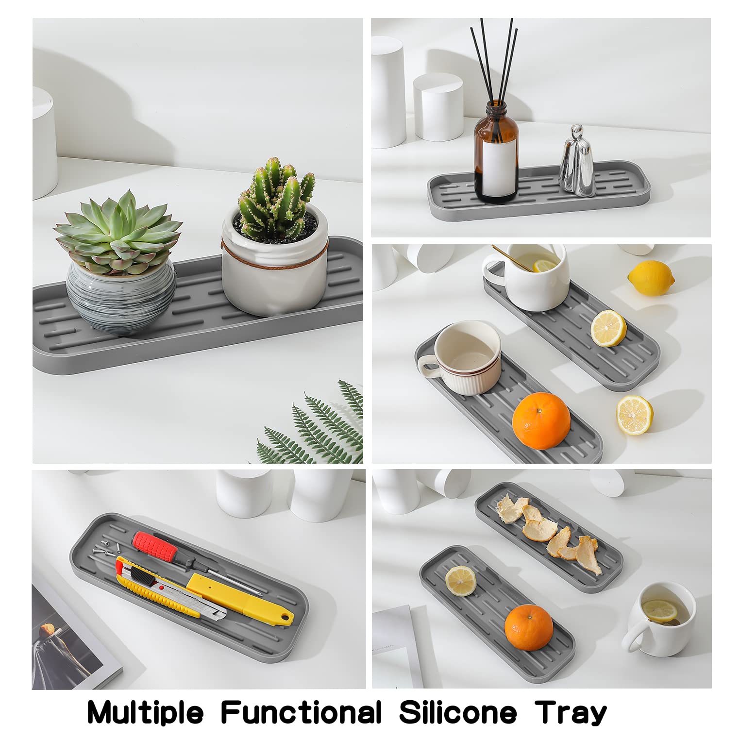 MicoYang organizador de botellas de silicona, ideal para jabones y aceites.
