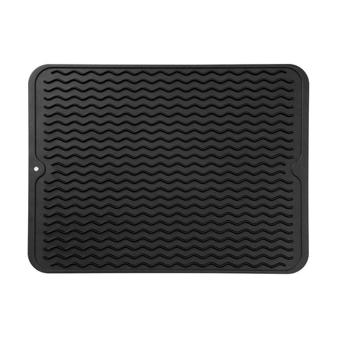 Tapete de silicona MicoYang para secado de platos, superficie antideslizante y fácil limpieza.