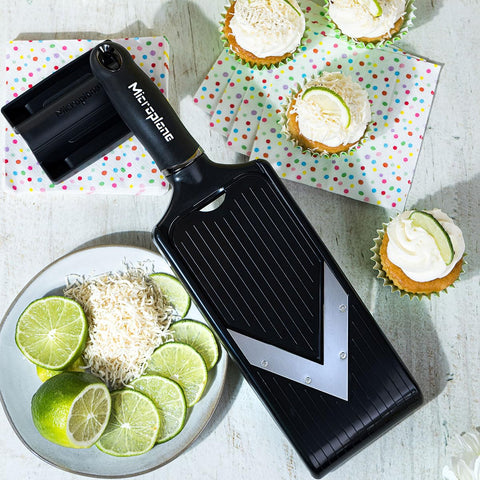 Microplane mandolina ajustable rueda de grosor infinito para cortes precisos