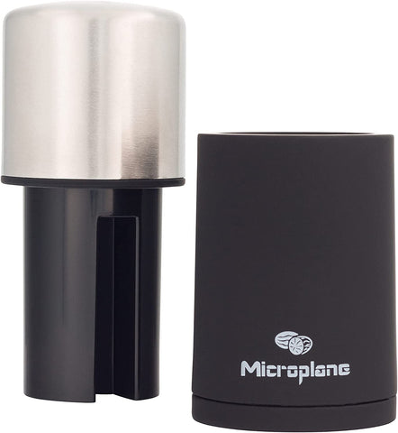 Microplane molinillo con acabado de lujo en acero inoxidable