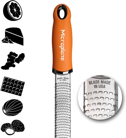 Microplane Premium Classic Zester usos múltiples en la cocina diaria