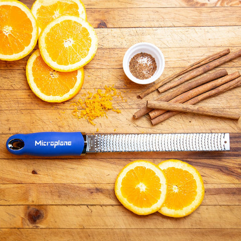 Microplane Premium Classic Zester, zeste de cítricos para ensaladas.