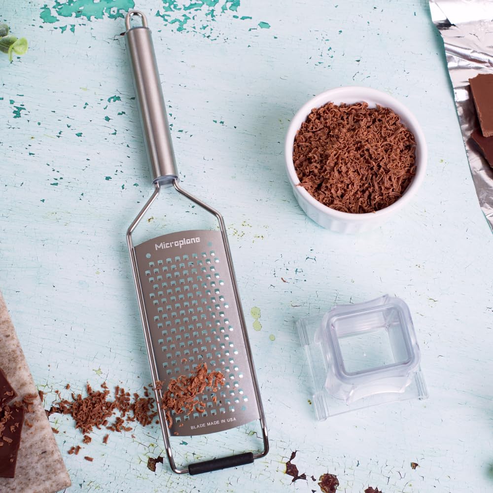 Rallador grueso Microplane para raíz de rábano picante, realza condimentos con notas picantes