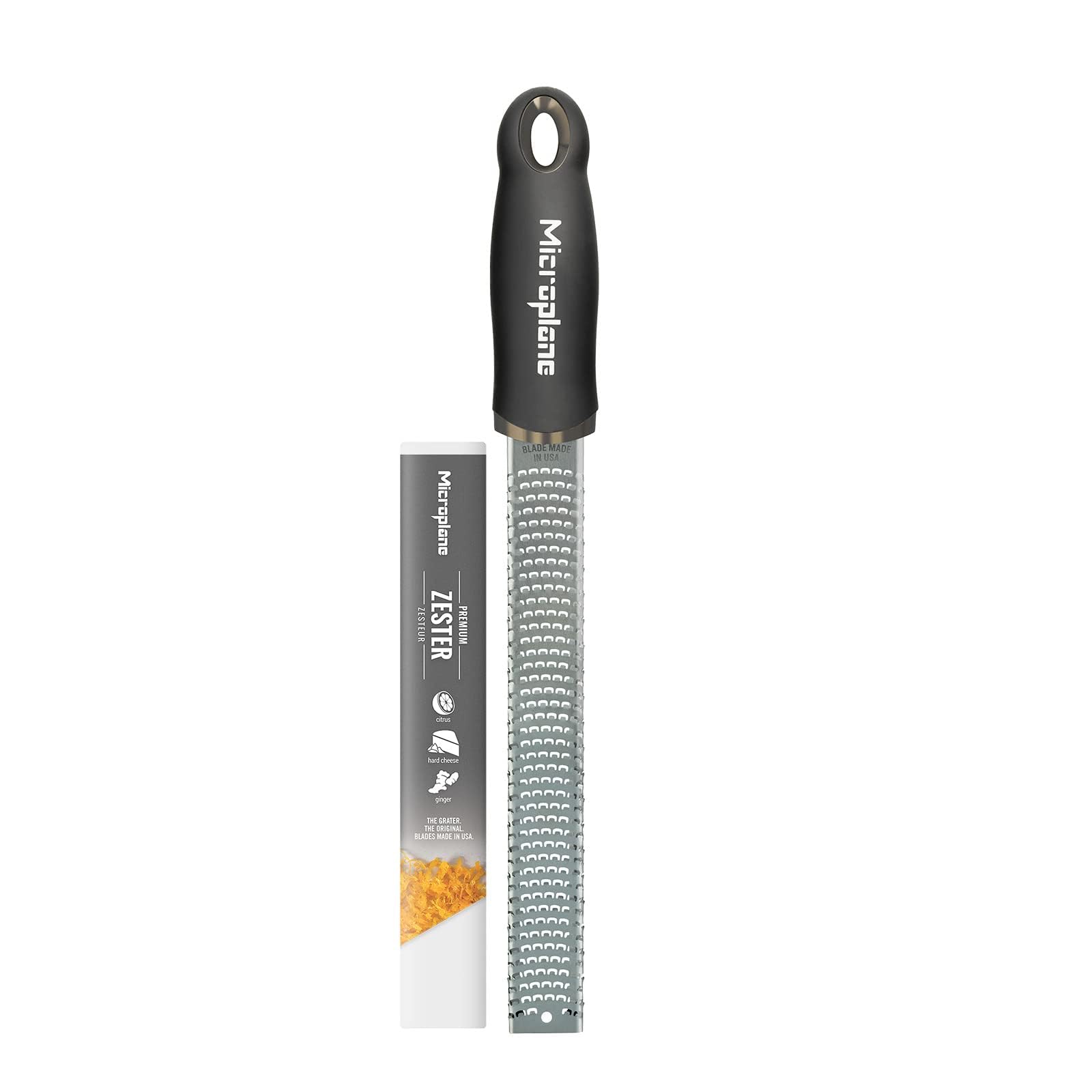 Microplane rallador cítricos limón: realza sabores cítricos en ensaladas y salsas.