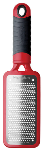 Rallador Microplane Serie Hogar para queso duro, rallado fino.