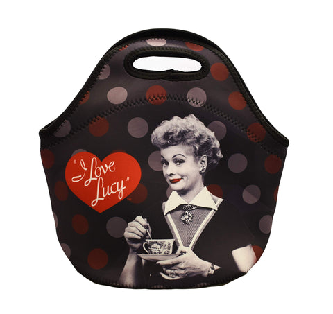 I Love Lucy de Midsouth, bolsa de almuerzo en neopreno con lunares, ideal para llevar comida
