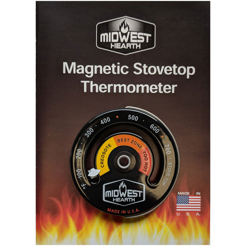 Zonas de lectura del Midwest Hearth permiten rendimiento eficiente y seguro.