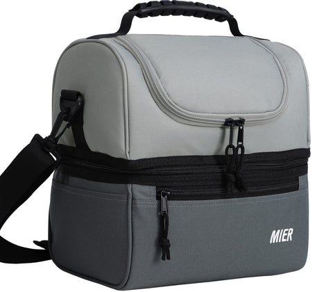 MIER bolsa con dos compartimentos para diferentes temperaturas.