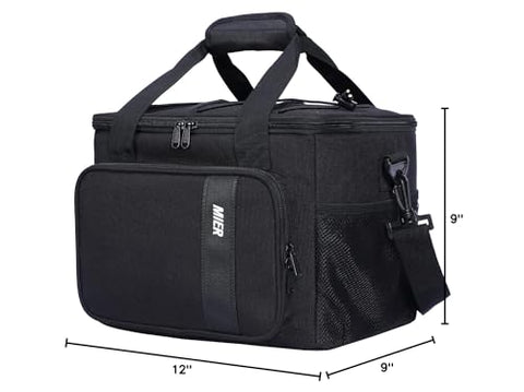 Uso versátil de la MIER lunchbox para oficina, viaje, playa o picnic.