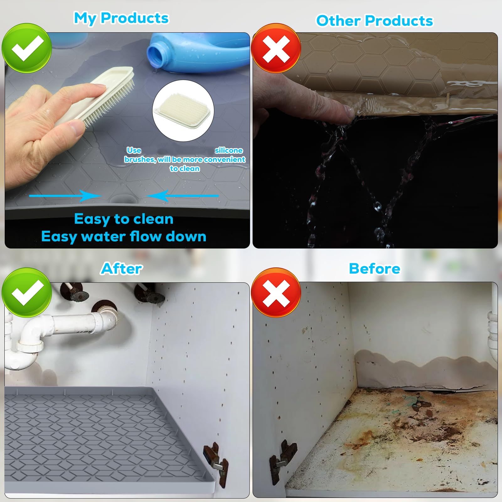 MIFADFAO mat-organizador-cocina facilita mantener utensilios ordenados