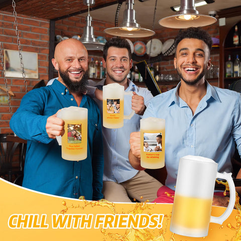 Versátil: sirve cerveza, vino, jugos y cócteles; ideal para regalos.