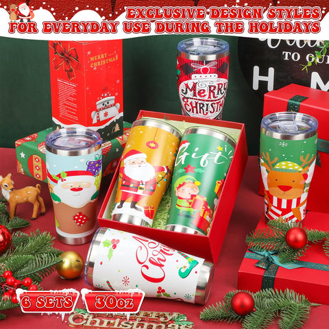 Vaso térmico Mifoci con diseños 3D navideños para alegrar cualquier mesa.