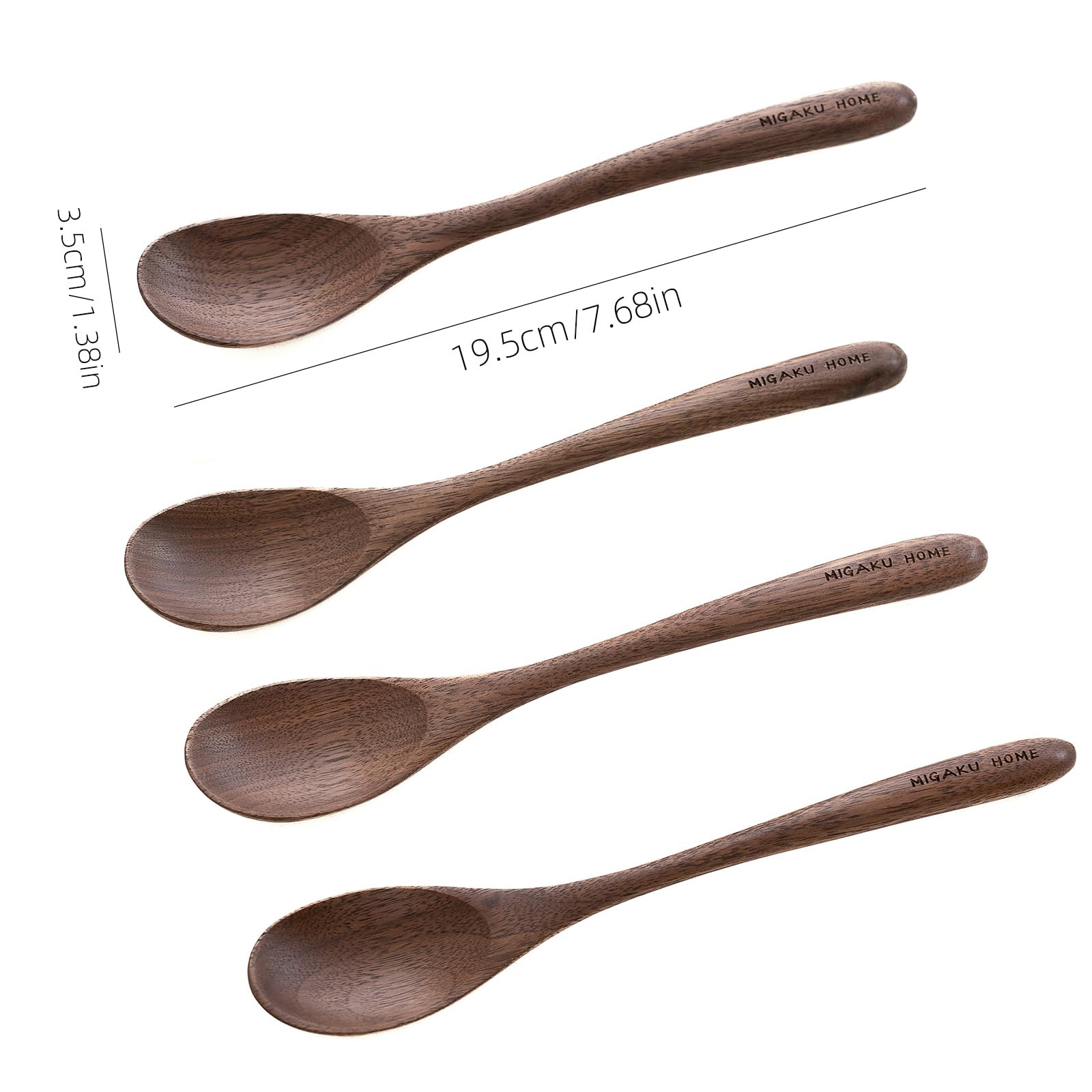 Cucharas MIGAKU HOME fáciles de lavar y secar al aire