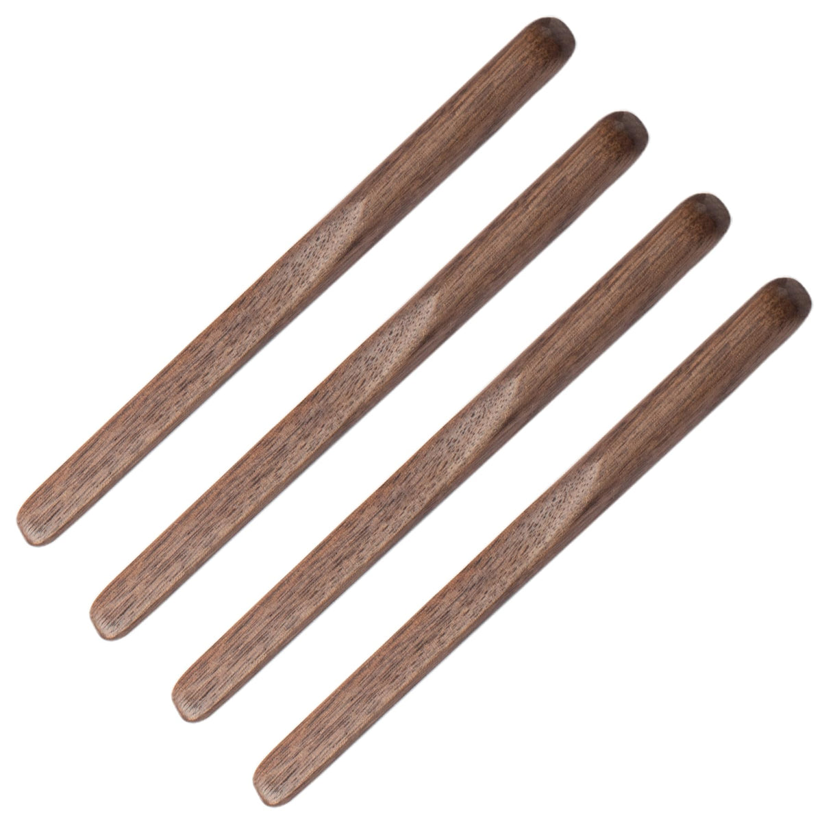 Migaku Home palitos de café, nogal, 6 pulgadas, para mezclar sin rayar.