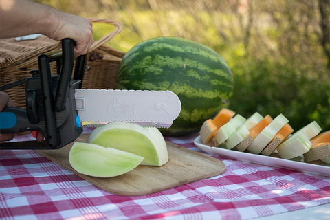 Cuchillo eléctrico MIGHTY CARVER, ideal para pavo y jamón durante fiestas