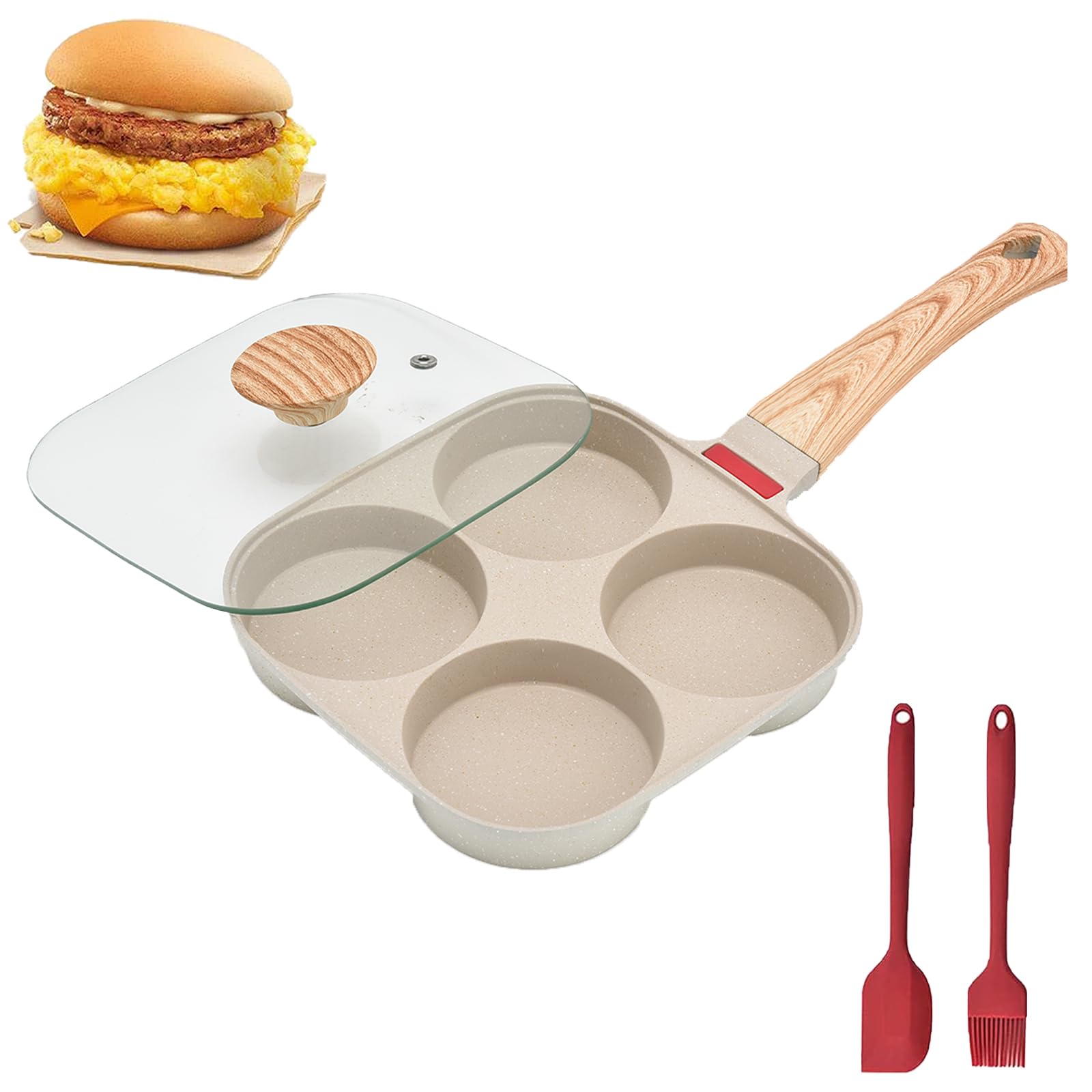 MIHUNTER sartén apta para horno, versatilidad para recetas diversas.
