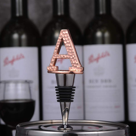 Miicol monograma letra A: identifica la botella y añade personalización