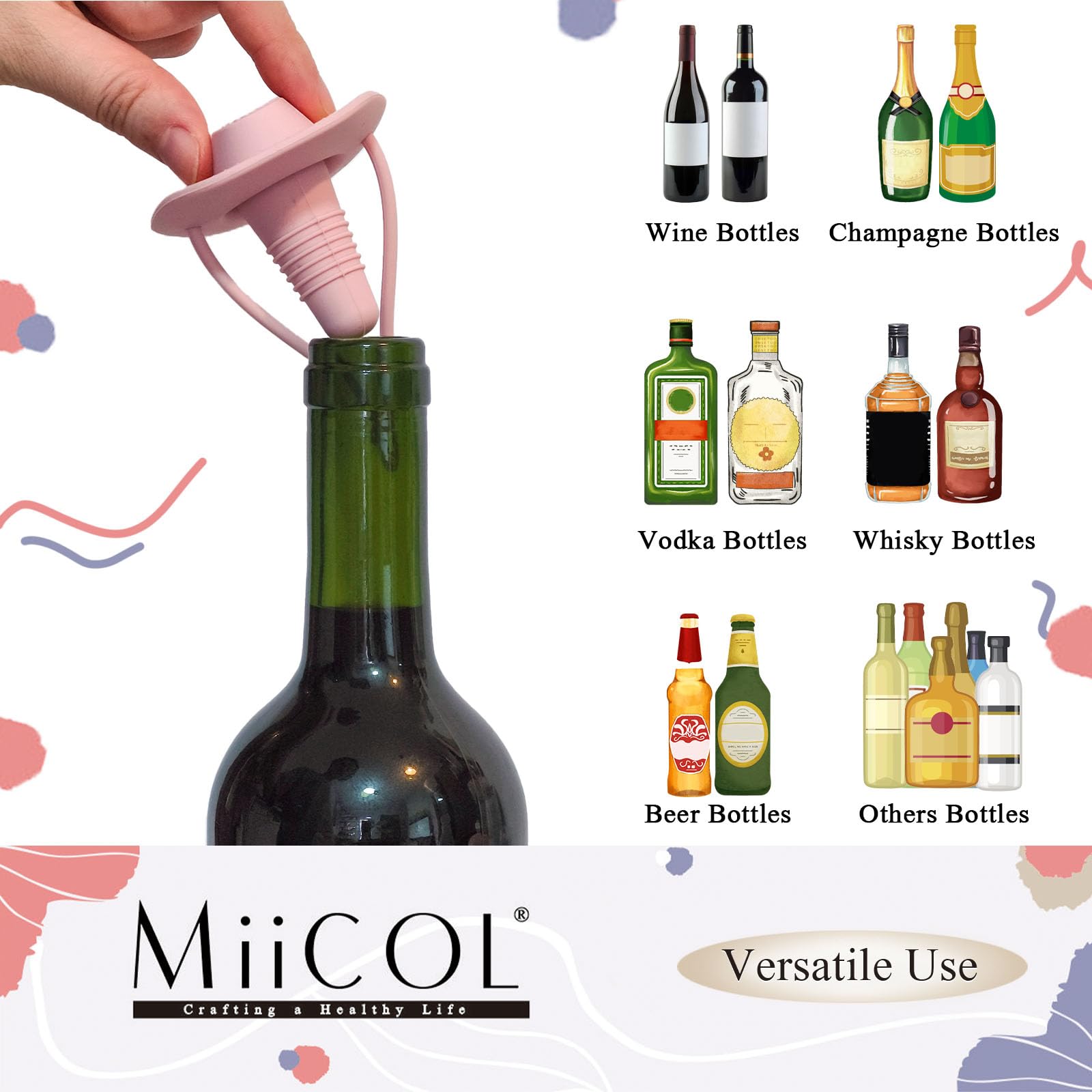 Miicol tapón regalo divertido para cumpleaños y bodas