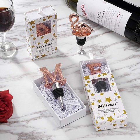 Miicol tapon-vino-detalle-rosado-oro: añade estilo sin perder frescura