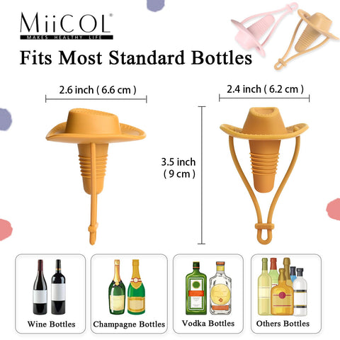 Miicol tapon silicona, sello hermético para conservar frescura